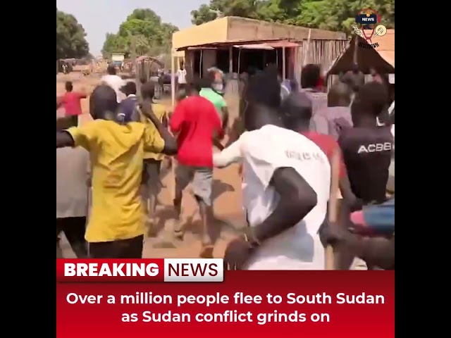 Desitdown News (Over a million people flee to South Sudan as Sudan conflict grinds) #desitdown #news