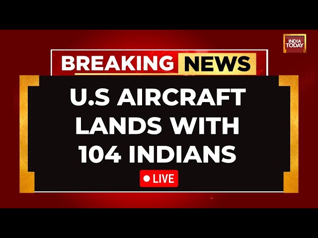 US Deports Indians News LIVE: Deported Indian Immigrants Land At Amritsar From US | India Today LIVE