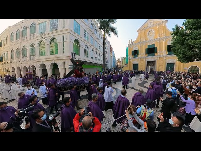 The Procession of the Great Jesus in Macau VR 360