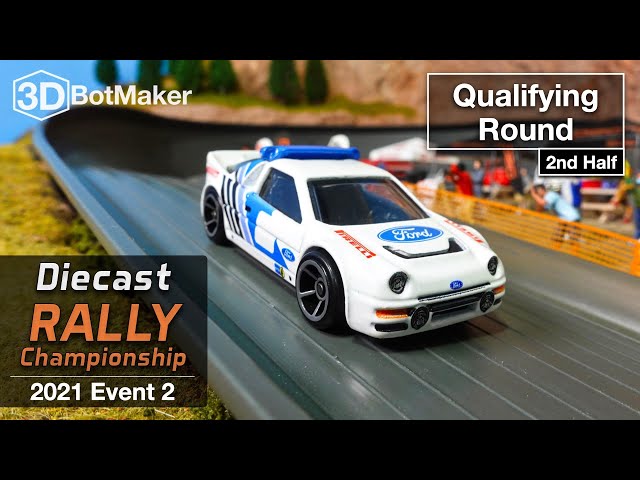 Diecast Rally Car Racing - Event 2 Qualifying pt. 2 - DRC Championship