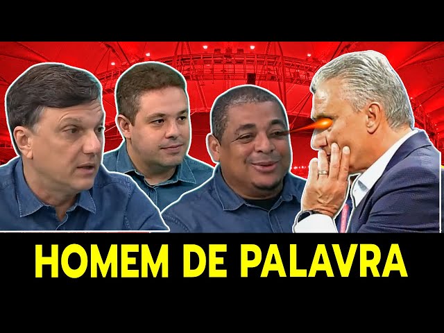 HOMEM DE PALAVRA "FLAMENGO e o TITE vão..." Mauro Cezar VAMP REACT NOTÍCIA DO TITE NO FLAMENGO HOJE