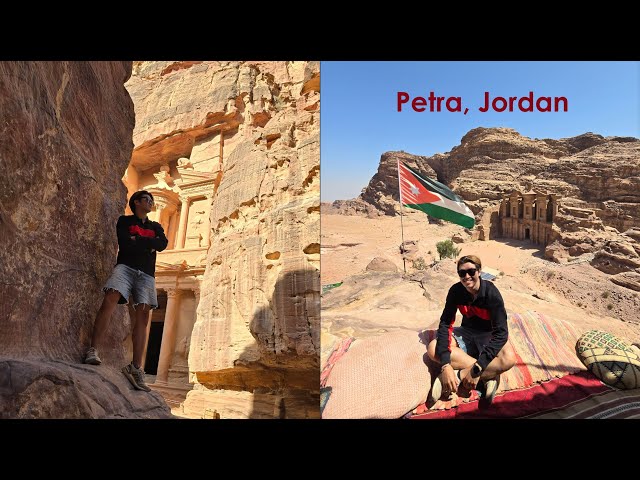 Jordan Ep 5: One full day in Petra & JETT BUS from Petra to Amman (Update July 2024)