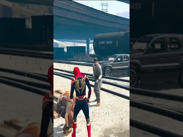 GTA 5 Epic Spiderman Ragdolls vol.20 #spiderman #gta5 #gtav #shorts #shortvideo