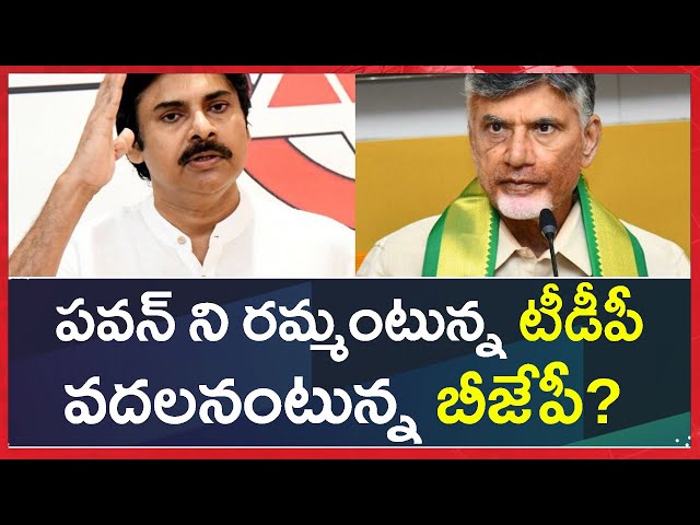 TDP Wants to Unite with Janasena Pawan Kalyan | పవన్ ని రమ్మంటున్న టీడీపీ … వదలనంటున్న బీజేపీ ?