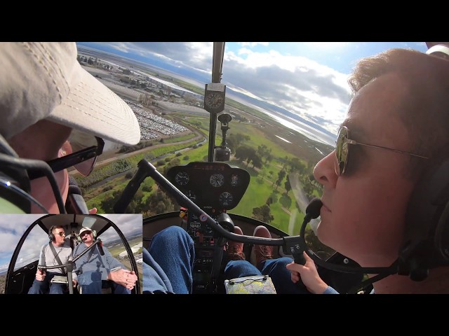 CHECK RIDE: Helicopter Commercial Pilot License!