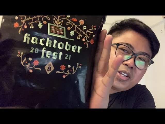 📦 Hacktoberfest 2021 SWAG unboxing