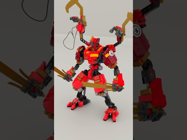 LEGO 71812 Kai's Ninja Climber Mech Satisfying Speed Build #lego #robot #mecha