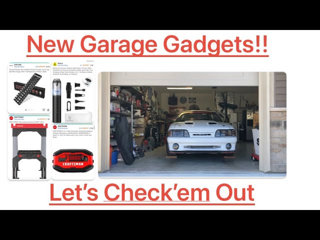 New Gadgets Review (Mini Vacuum, Saw Horses, Battery Tender)