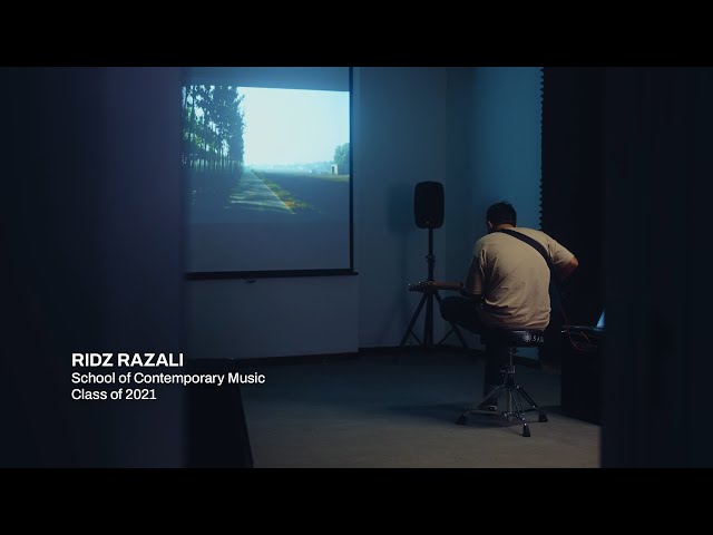 'How did I get here' – Ridz Razali (School of Contemporary Music)