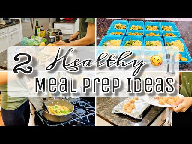 HEALTHY MEAL PREP IDEAS | 2 DELICIOUS & EASY DISHES