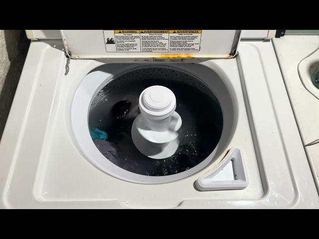 Mid-2000’s Whirlpool Direct Drive Washer; Medium/Large Load of Normal Clothes