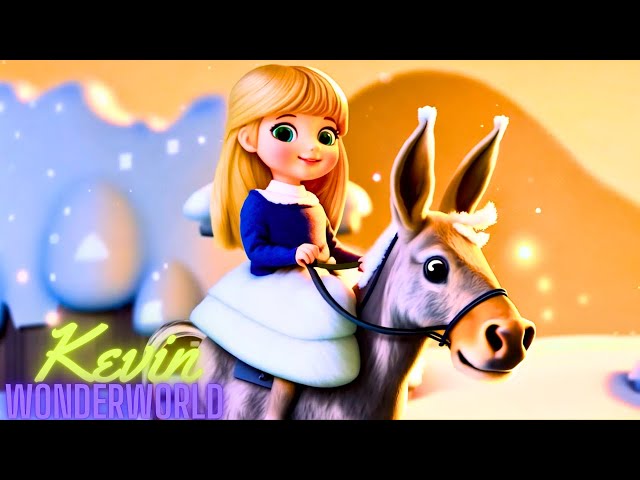 My Little Donkey | English Christmas Jingle Song for Kids | Nursery Rhymes