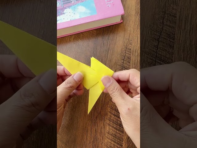 This may be the simplest origami dart you have ever seen. Handmade origami origami toys origami