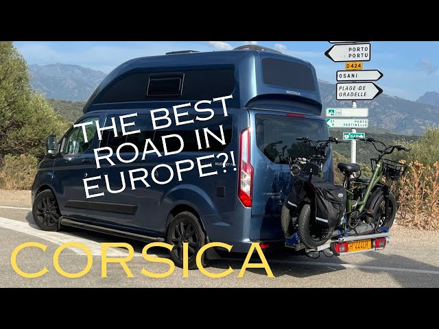 The MOST DRAMATIC road in CORSICA?!  Wow!  This drive blew our minds 🤯