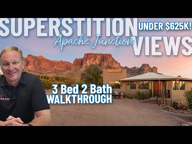 Inside Tour of $624,900 Home in Apache Junction | Superstiton Views