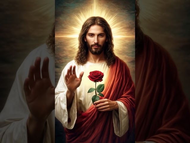 Blooming Miracle: When Jesus Turned Roses into a Sea of Flowers 🌹🙏✝️ #love #prayer #christ #jesus