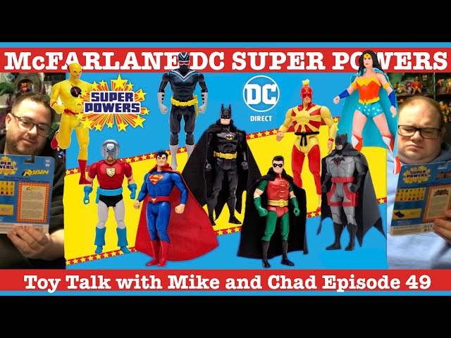 New DC Super Powers figures from McFarlane Toys