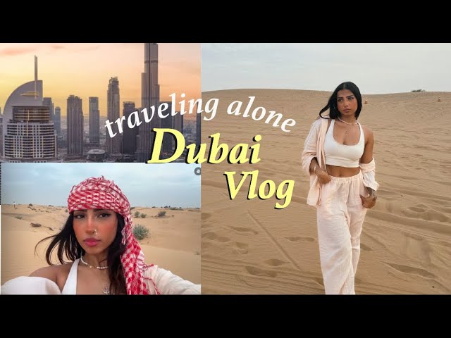 DUBAI VLOG | SOLO TRAVEL - Ep 1 | MILAN MATHEW