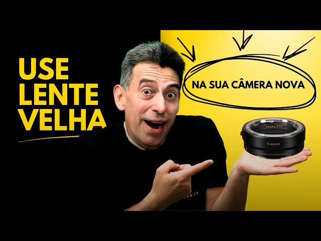 Adaptador CANON EF-EOS R: Saiba em 1 minuto se ele é pra você!