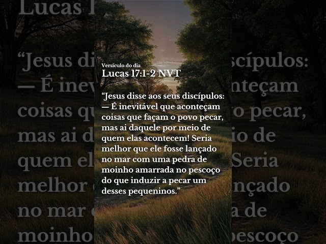 Versículo do dia 🙏🏻 #biblia #fe #milagres #jesus #motivacional #orar