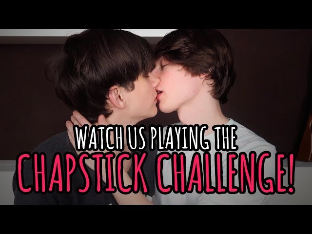 Chapstick Challenge! | Gay Couple Challenge