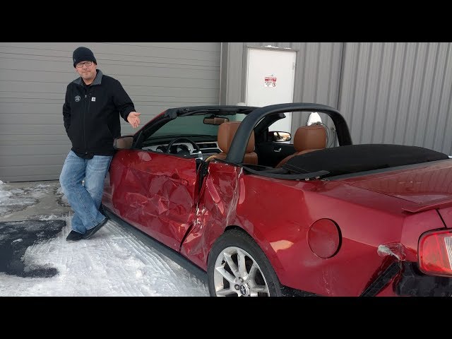 Mustang Totaled 2 hours after delivery HORROR STORY