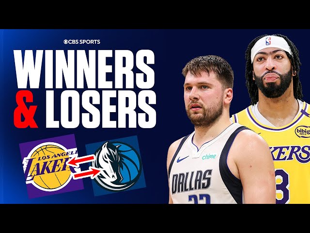 WINNERS AND LOSERS from the Luka Doncic, Anthony Davis trade