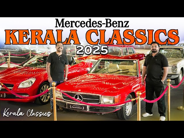 Mercedes-Benz Kerala Classics! Marking the Classic Car Culture on the Map of Kerala 🔥