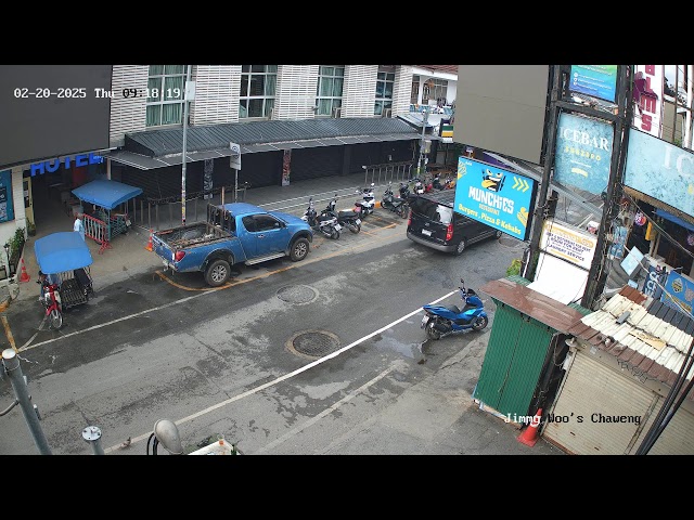 Jimmy Woo's Chaweng | Soi Green Mango | Koh Samui | Thailand | Live Street Webcam | 2160p 4K