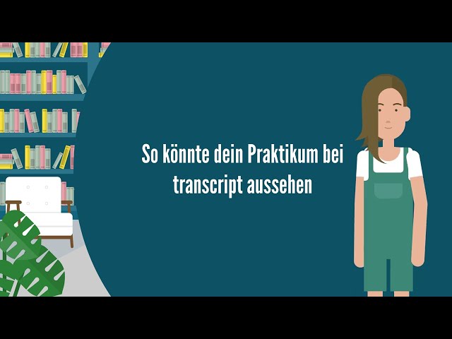 Studis aufgepasst ‒ Euer Praktikum beim transcript Verlag!