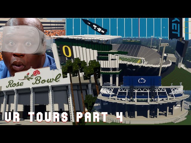 College Football Stadiums, but you're INSIDE the stadium! | 42 Pineapples | VR Tours Part 4