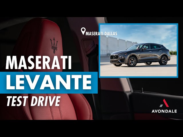 Tour the 2021 Maserati Levante | TEST DRIVE & DEMO | The Maserati of SUVs