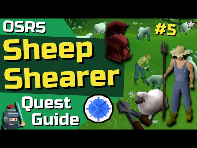 OSRS Sheep Shearer - F2P Quest Guide (OSRS Ironman Friendly)