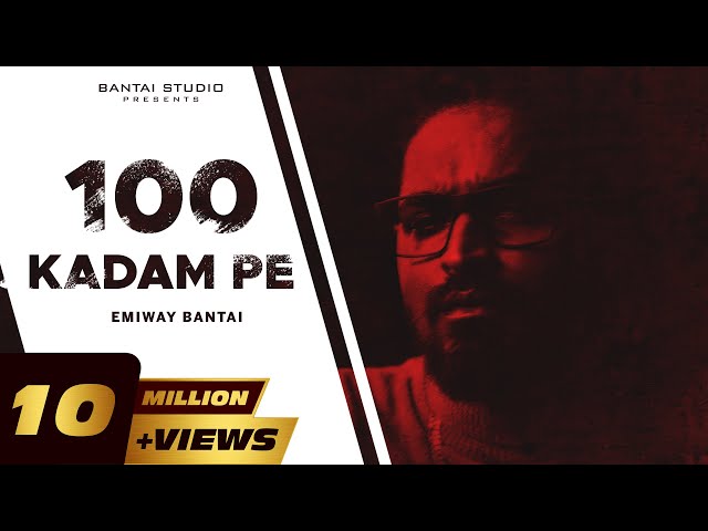 EMIWAY - 100 KADAM PE  (Prod. by Pendo46) (Official Music Video)