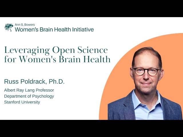 Leveraging Open Science for Women's Brain Health