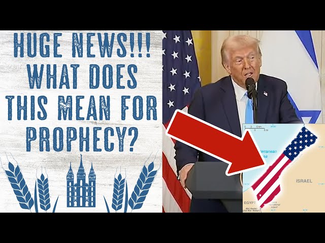 HUGE UNEXPECTED NEWS!!! Trump Say U.S. Will "Own" Gaza Strip - Prophecy Being Fulfilled?