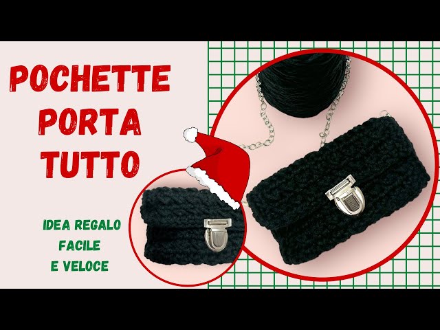 Tutorial Crochet Pochette Versatile CHRISTMAS GIFT IDEA EASY & FAST