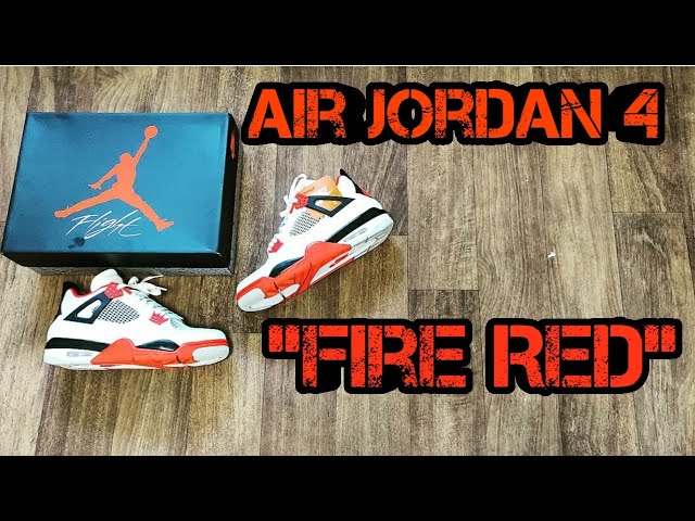 Air Jordan 4 Fire Red Review & On Feet