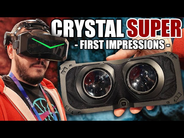 Pimax Crystal Super Initial Review from CES 2025