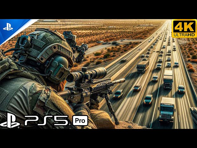 HIGHWAY OF DEATH (PS5) Realistic ULTRA Graphics Gameplay [4K 60 FPS] Call of Duty