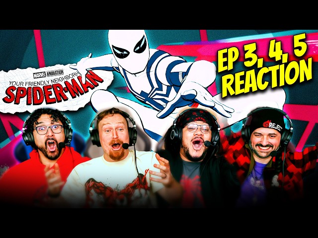 YOUR FRIENDLY NEIGHBORHOOD SPIDER-MAN Episode 3, 4, & 5 REACTION!! Marvel Studios