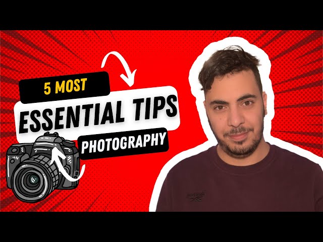 5 Essential Tips Every Beginner Photographer Must Know!