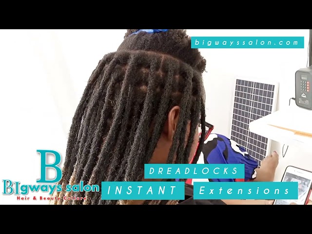 INSTANT DREADLOCKS EXTENSIONS (DOUBLE SHADES)