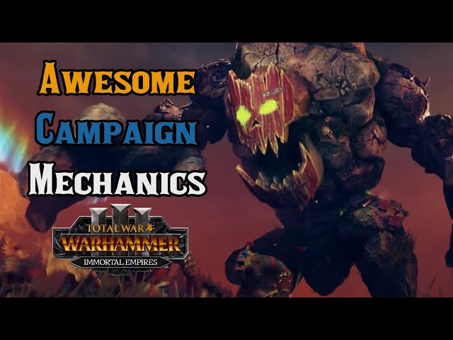 Top 5 Awesome Campaign Mechanics, Confederation Mod - Total War: Warhammer 3 Immortal Empires