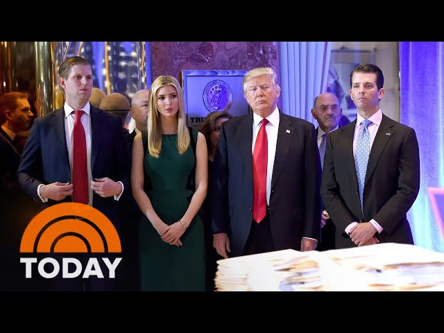 Trump says his kids won't serve in his administration: 'Too painful'