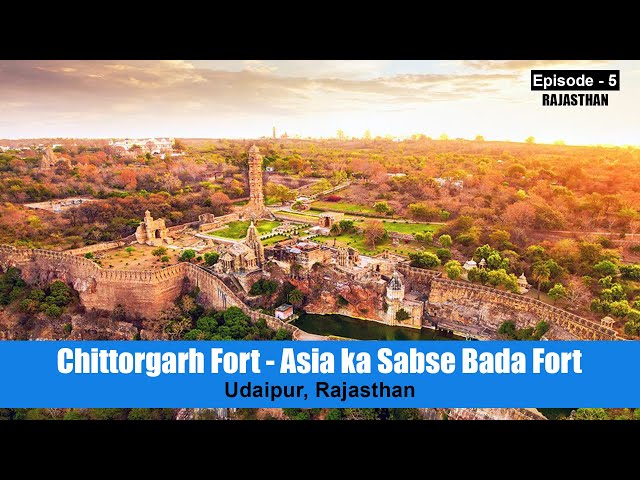 Chittorgarh Fort  Asia Ka Sabse Bada Fort - Udaipur Rajasthan