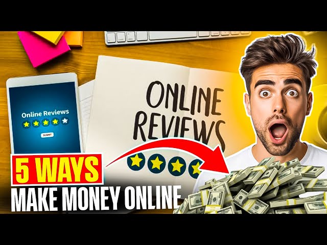 5 Legit Ways to Make Money Online In 2025