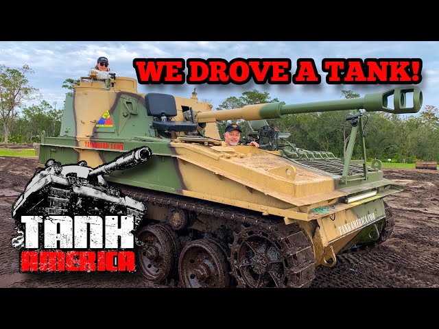 Best Things To Do In Orlando: Tank America Florida - We Drove A Tank!