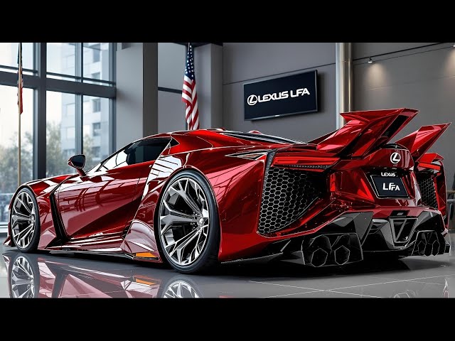 2025 Lexus LFA Concept: Japan’s Thunderous Resurrection!