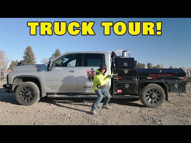 Truck Tour! | A Premium Fence Builder's Truck